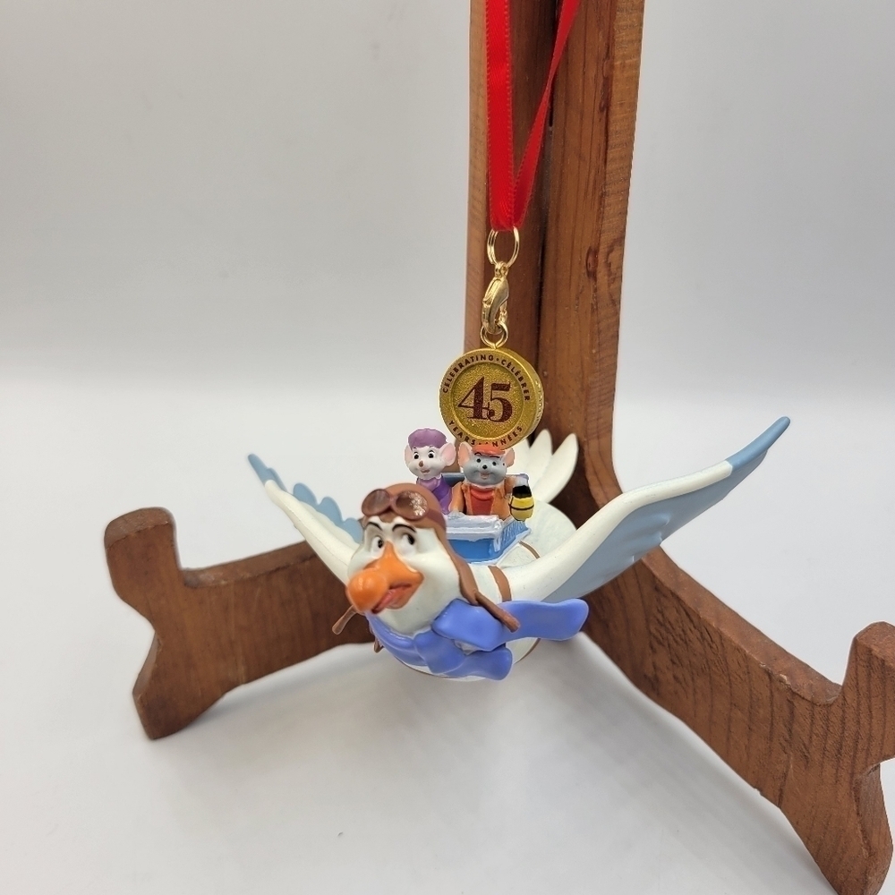 Disney the Rescuers Bianca & Bernard Holiday Christmas Ornament